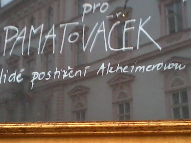 Stánek Dobrého místa pro život 2017 pro Pamatováček